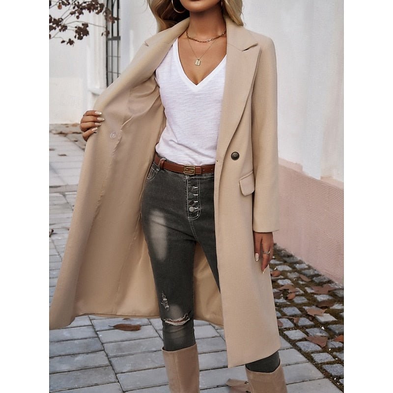 Lydia | Timeless Style Longline Trenchcoat
