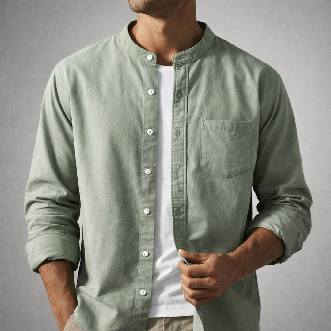 Anthony | Structured Style Casual Linen Shirt