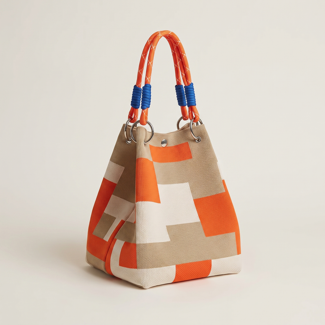 Nora | Elegant Tote Bag with Bold Woven Texture