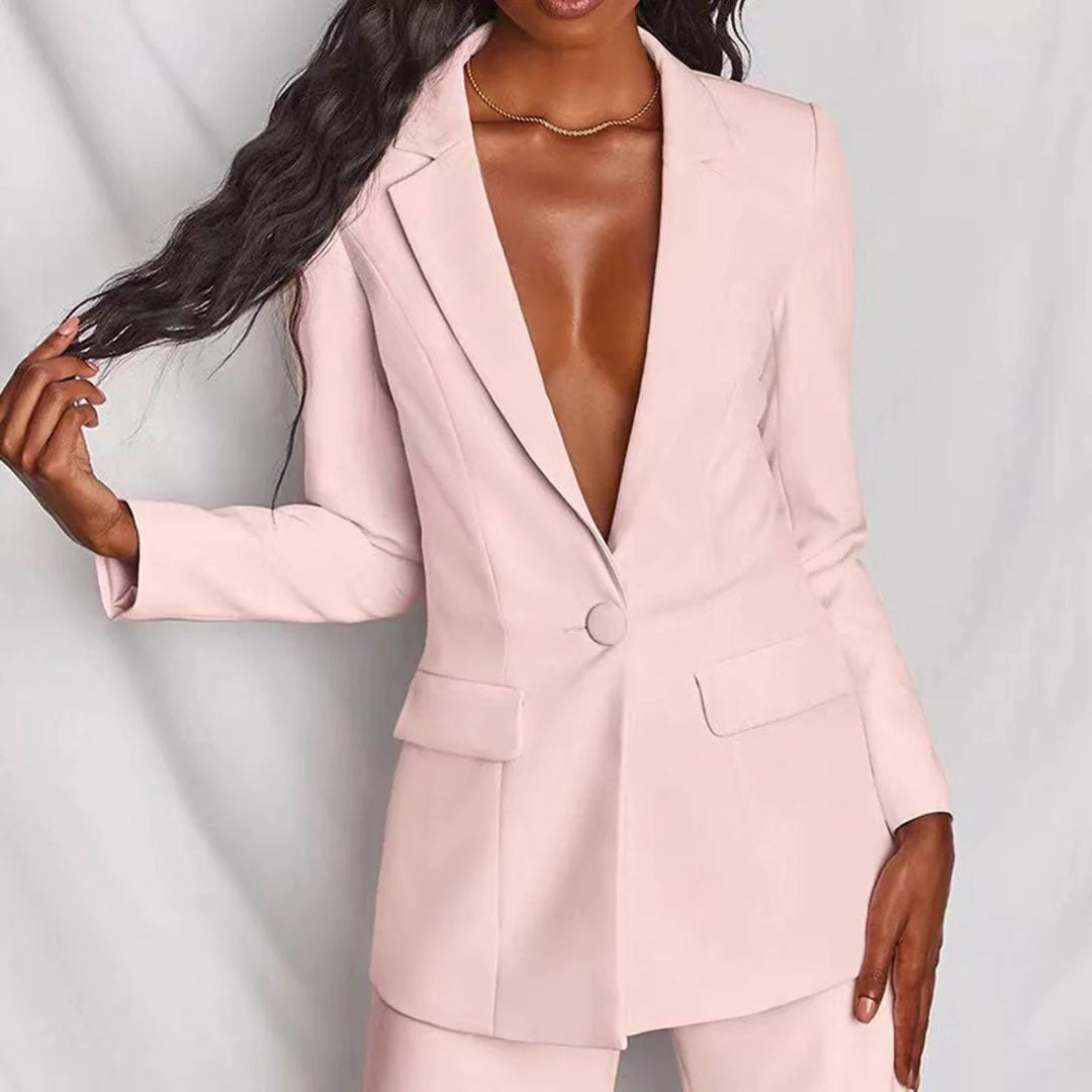 Evelina | Women's Elegant Blazer and Trouser Set