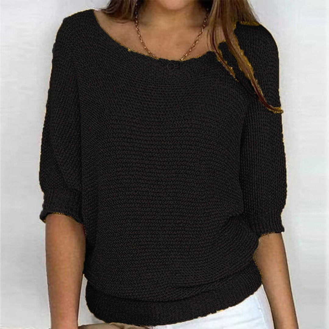 Liora | Relaxed Oversized Batwing Knit Sweater