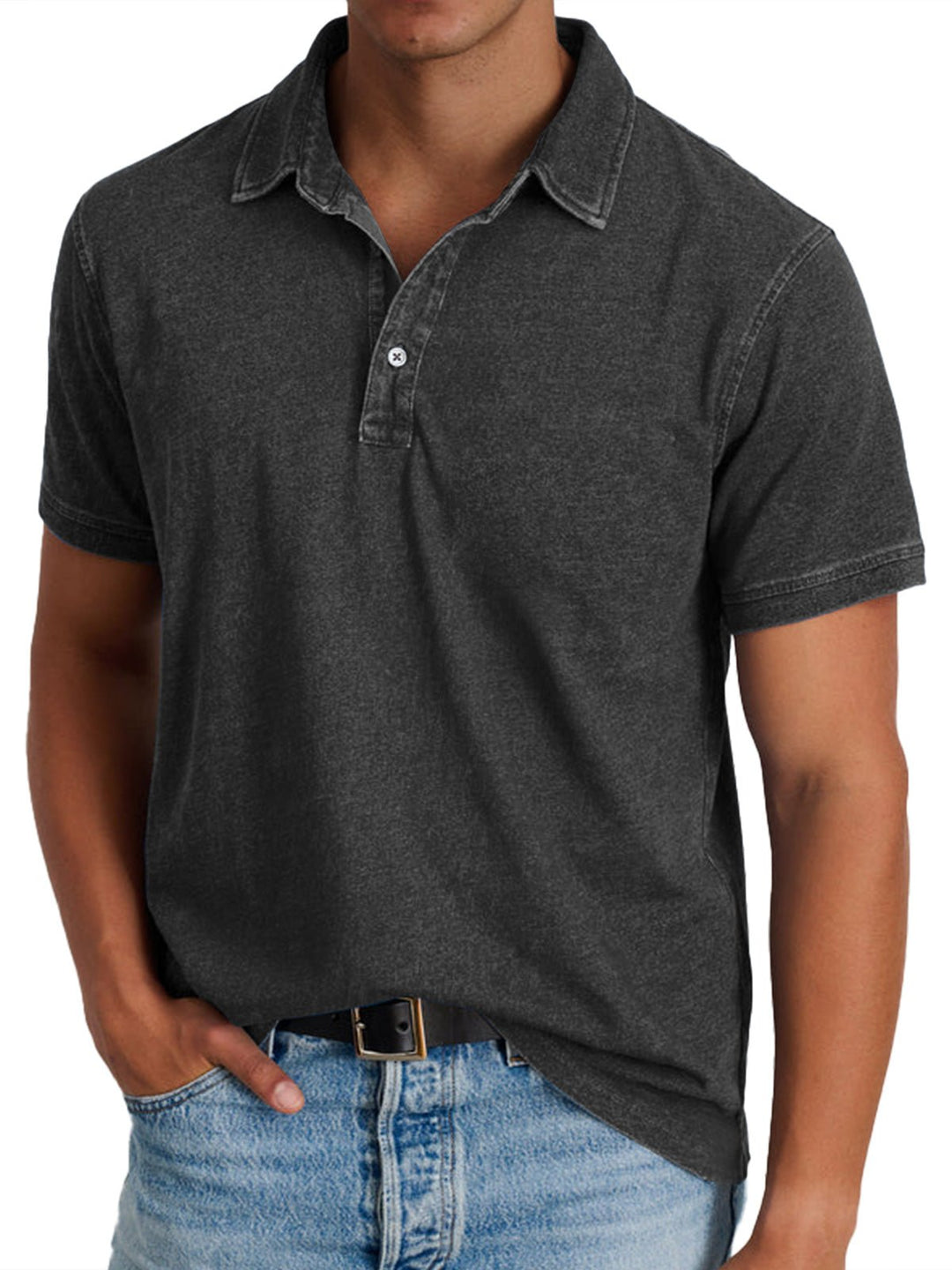 Henry | Classic Refined Cotton-Blend Polo Shirt