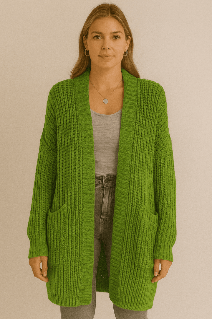 Celine - Comfortable Longline Cardigan