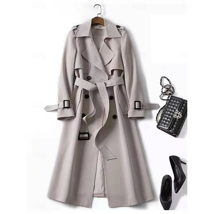 Clara | Belted Long Trench Coat