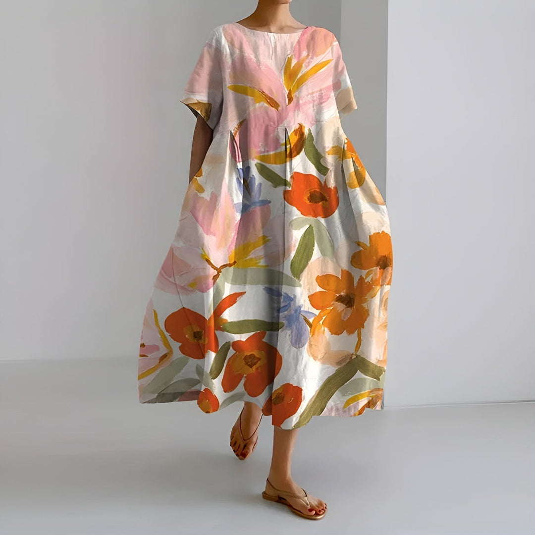 ARWEN – ELEGANT FLOWER DRESS