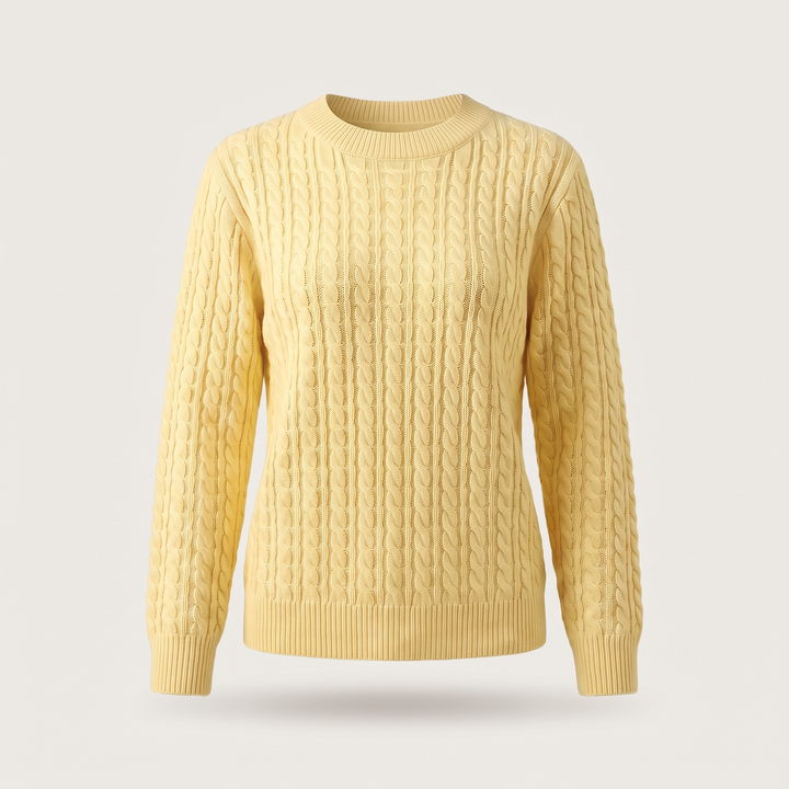 Nova | Classic Cable Design Knit Sweater