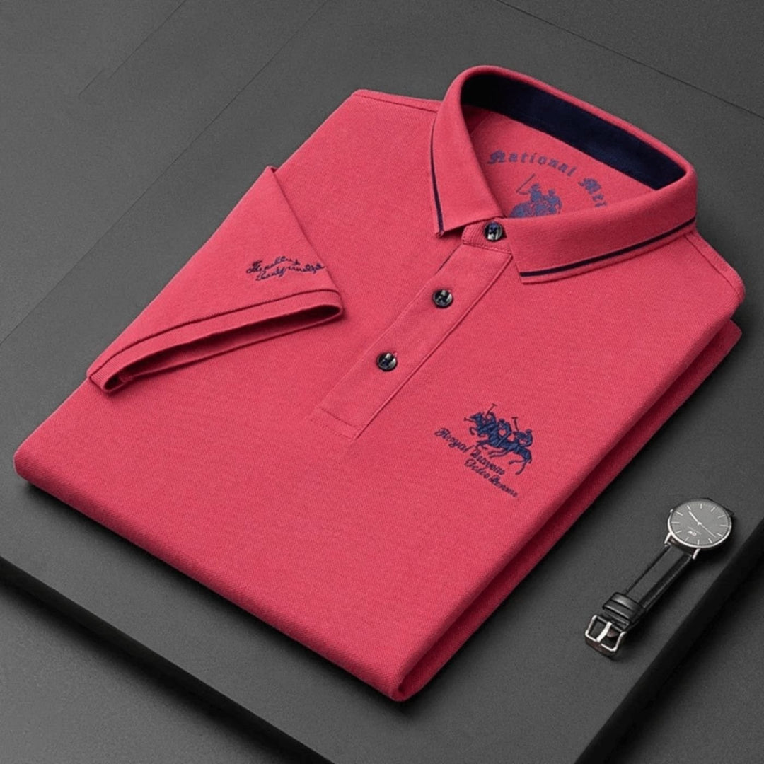 Austin | Stylish Button-Up Design Polo Shirt