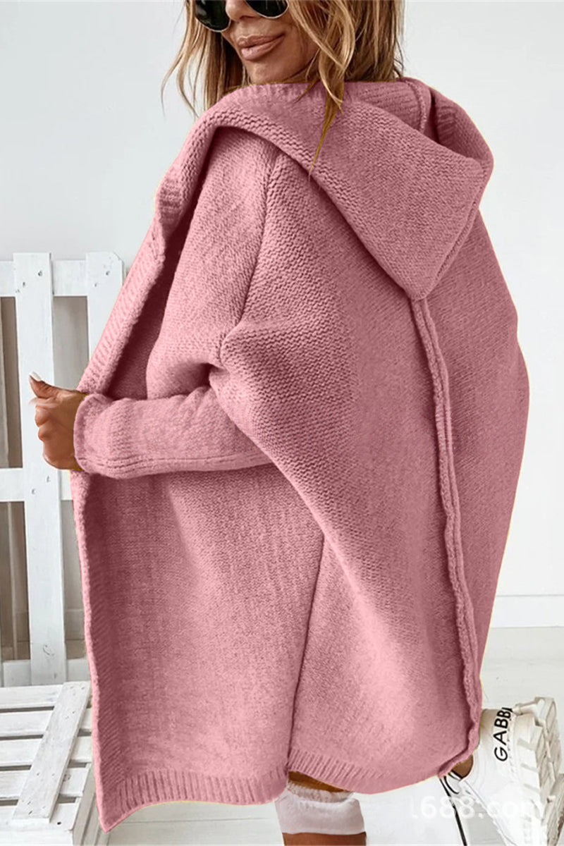Emery | Women's Oversized Hooded Knit Cardigan