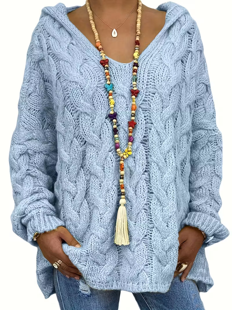 MYRALITH – CASUAL LONG SLEEVE KNITTED SWEATER