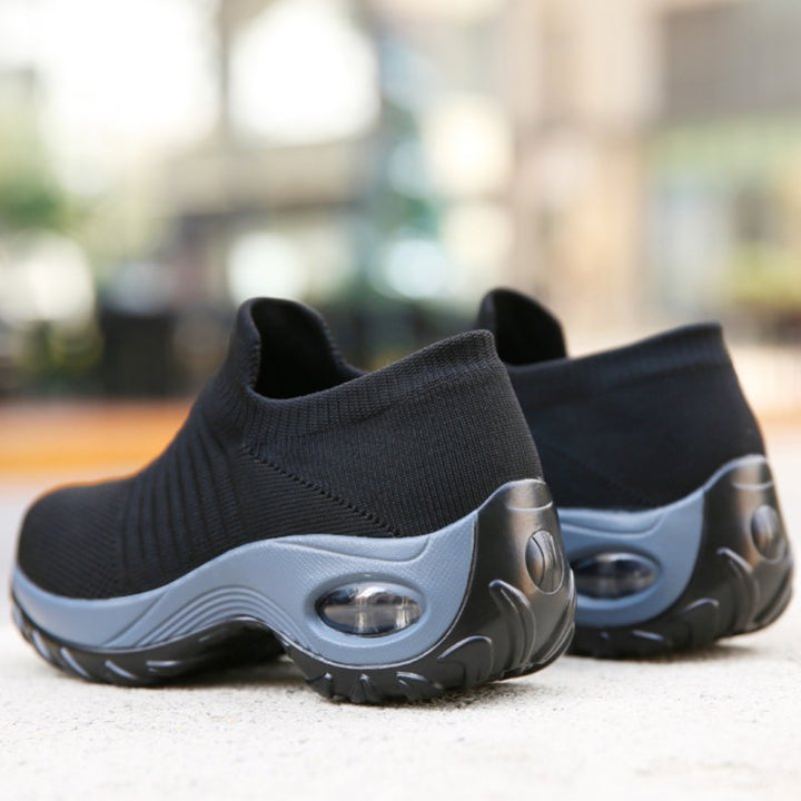 Lunessa | Women's Orthopedic Memory Foam Slip-On Sneakers