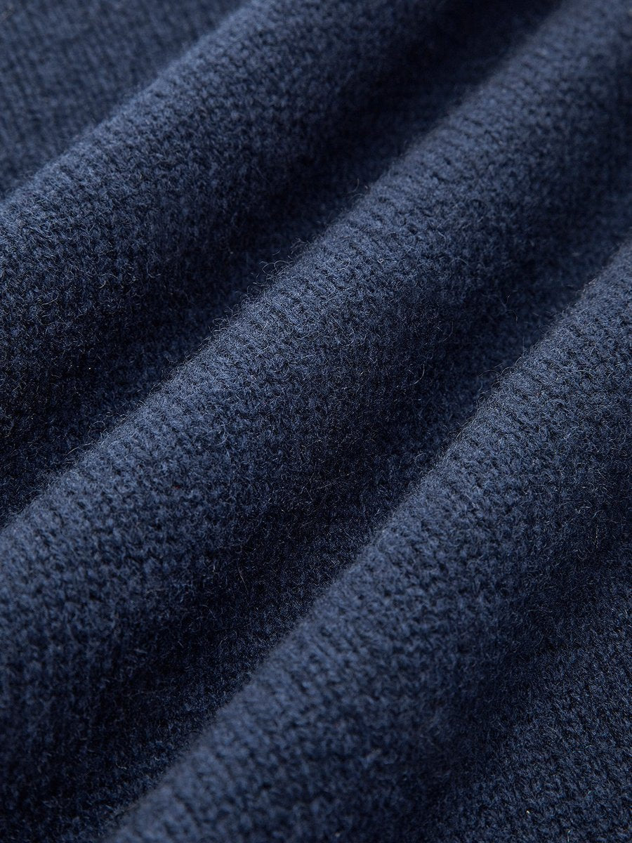 Celina | Chic 2-In-1 Knitted Sweater With Denim Details