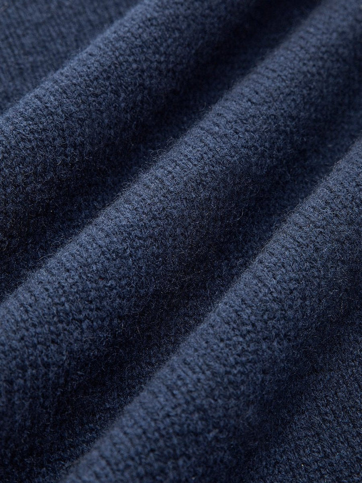 Celina | Chic 2-In-1 Knitted Sweater With Denim Details
