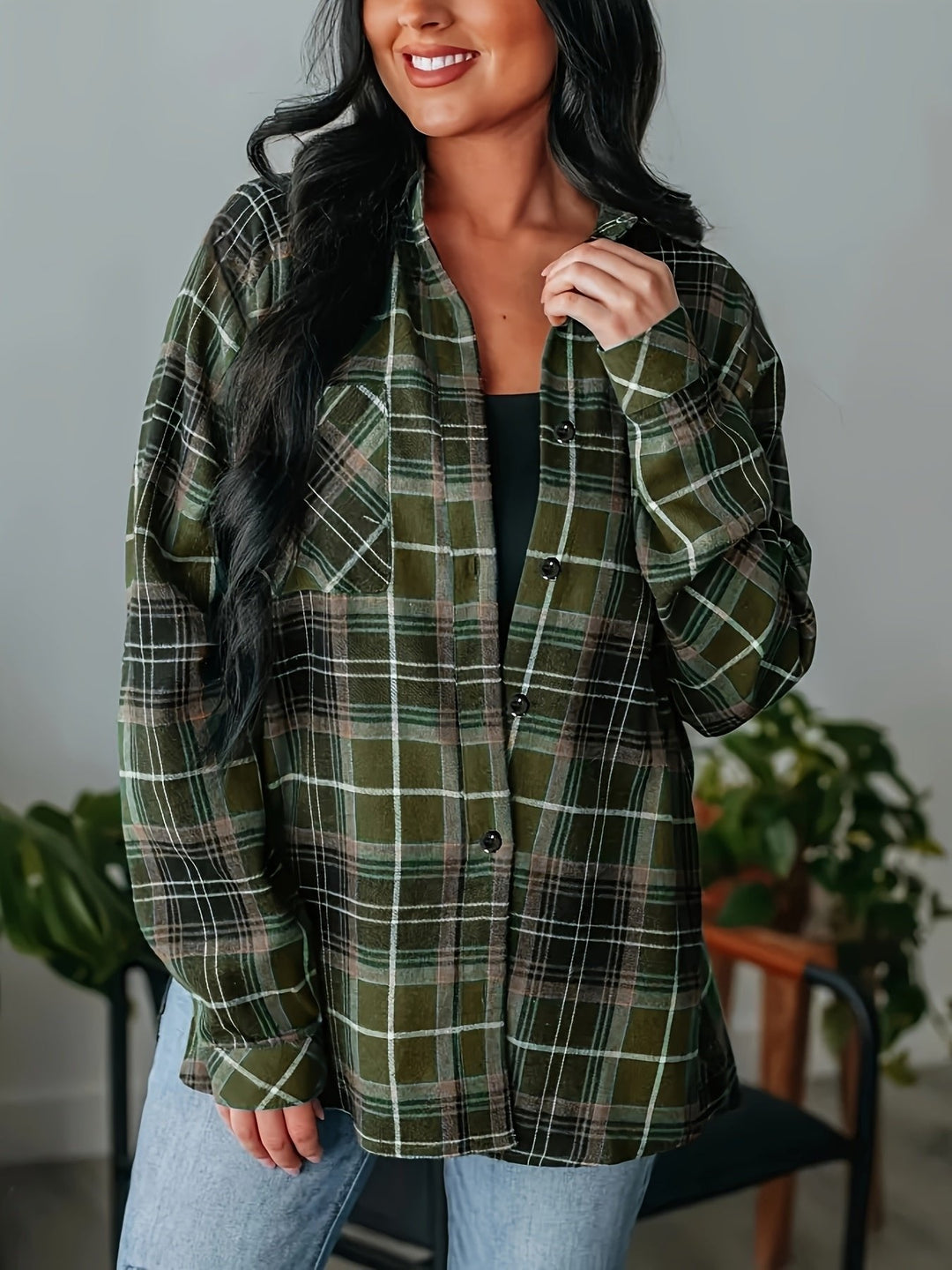 Caroline | Timeless Checked Lumberjack