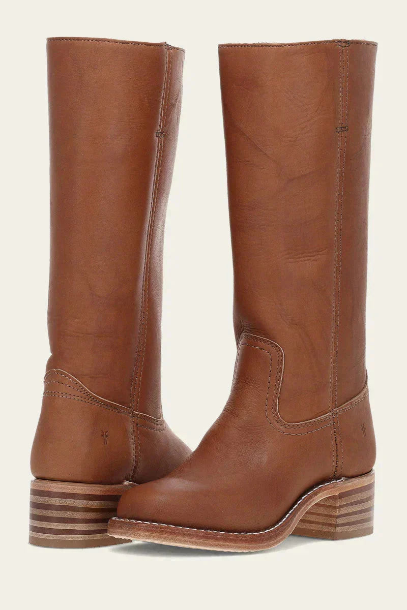 Nora | Elegant Leather Long Boots for Women