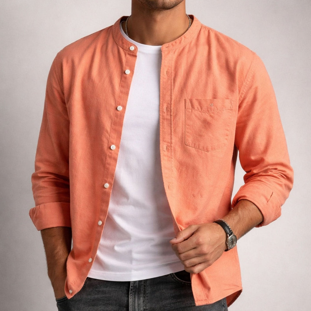 Anthony | Structured Style Casual Linen Shirt