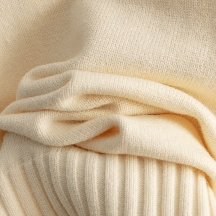 Evelyn | Cozy Ribbed Turtleneck Sweater Set