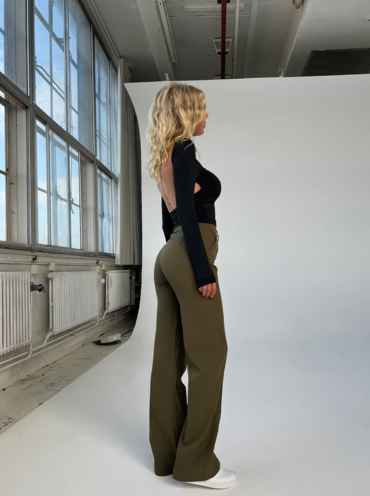 Evelina | Women's Relaxed Wide-Leg Trousers