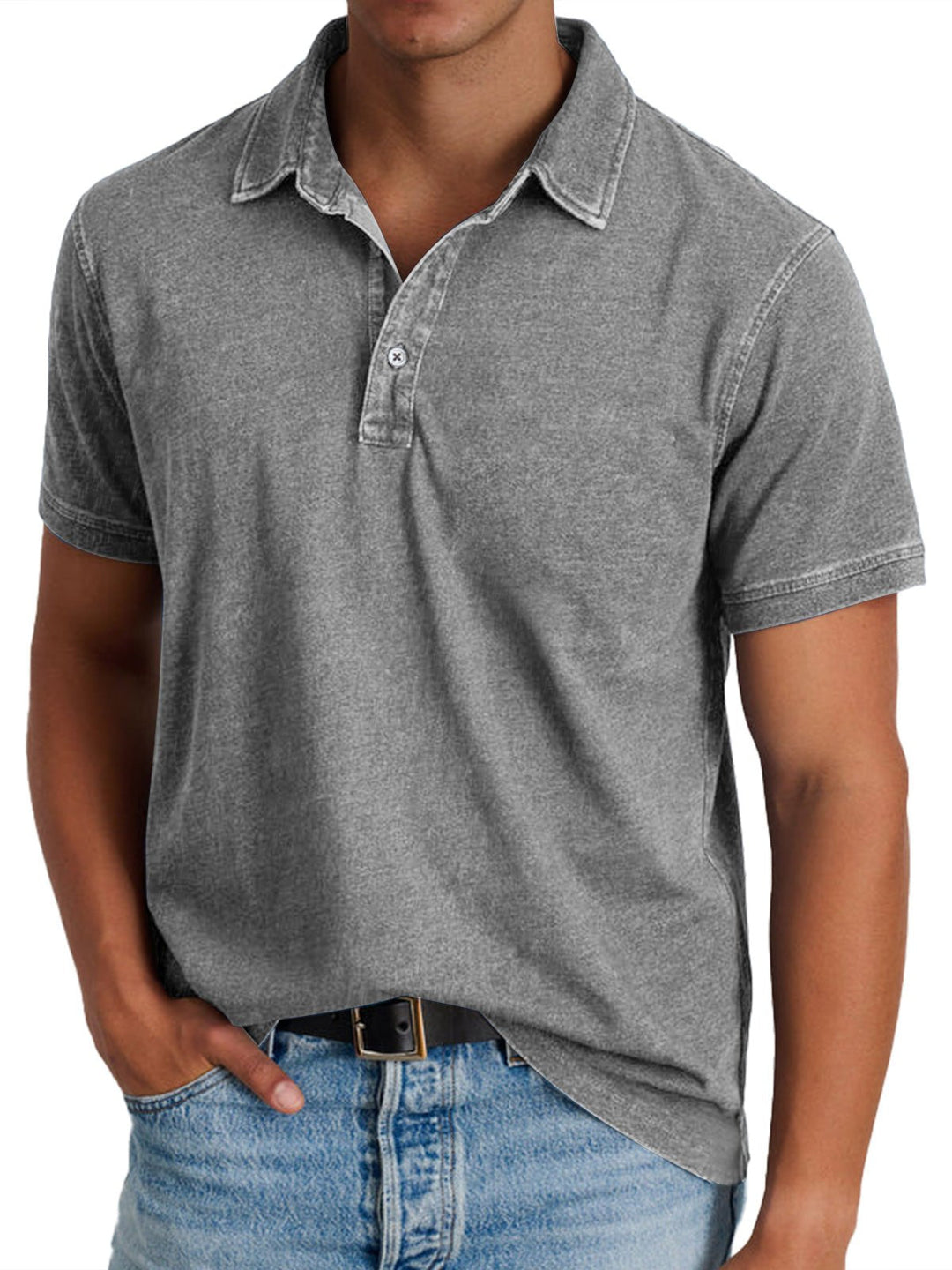 Henry | Classic Refined Cotton-Blend Polo Shirt