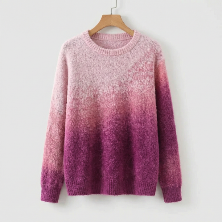 Luma | Gradient Style Knit Sweater for Women