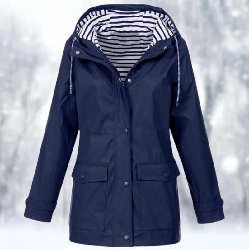 Emily | Women's Hooded Raincoat
