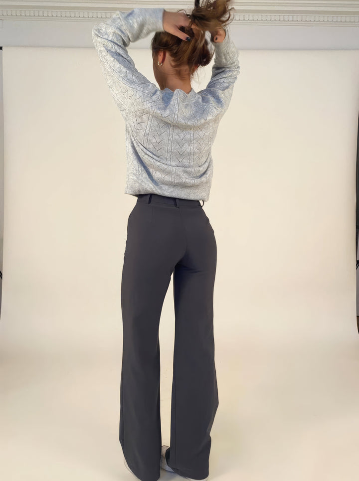 Evelina | Women's Relaxed Wide-Leg Trousers