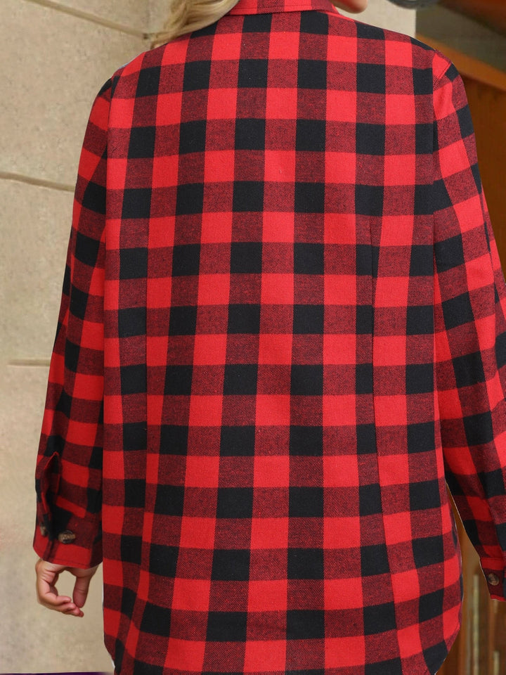 Melanie | Relaxed Buffalo Check Lumberjack