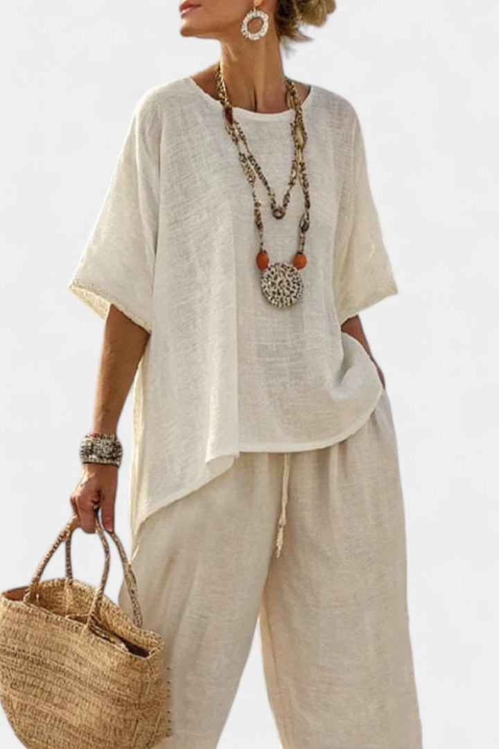 Marley | Comfortable Linen Two-Piece Set