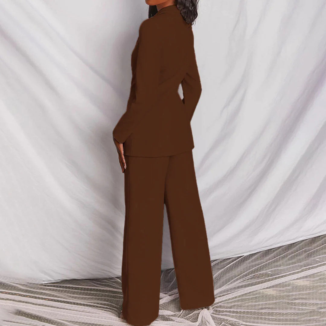 Evelina | Women's Elegant Blazer and Trouser Set