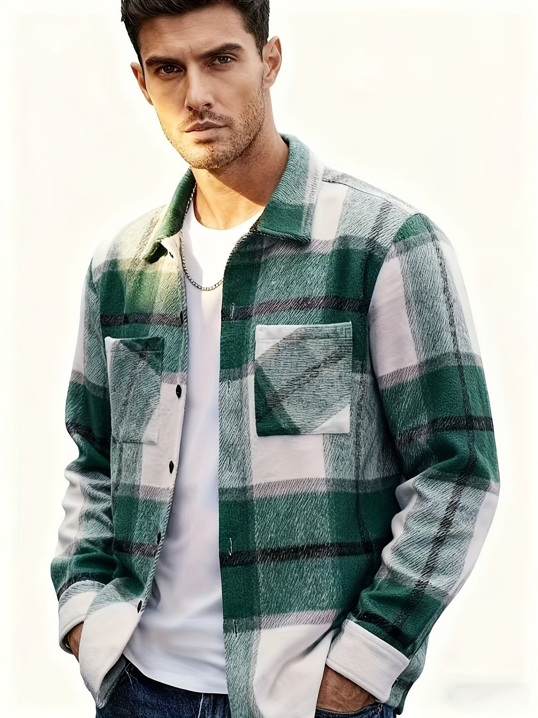 Andrew | Comfortable Check Pattern Lumberjack