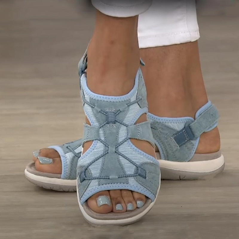 Daphne - Stylish, adjustable summer sandals with arch support