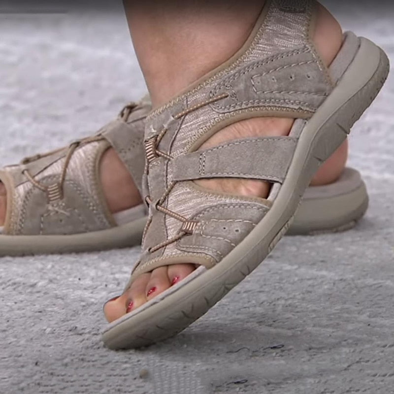 Daphne - Stylish, adjustable summer sandals with arch support