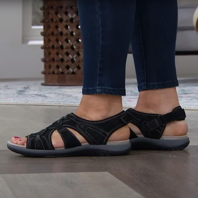 Daphne - Stylish, adjustable summer sandals with arch support