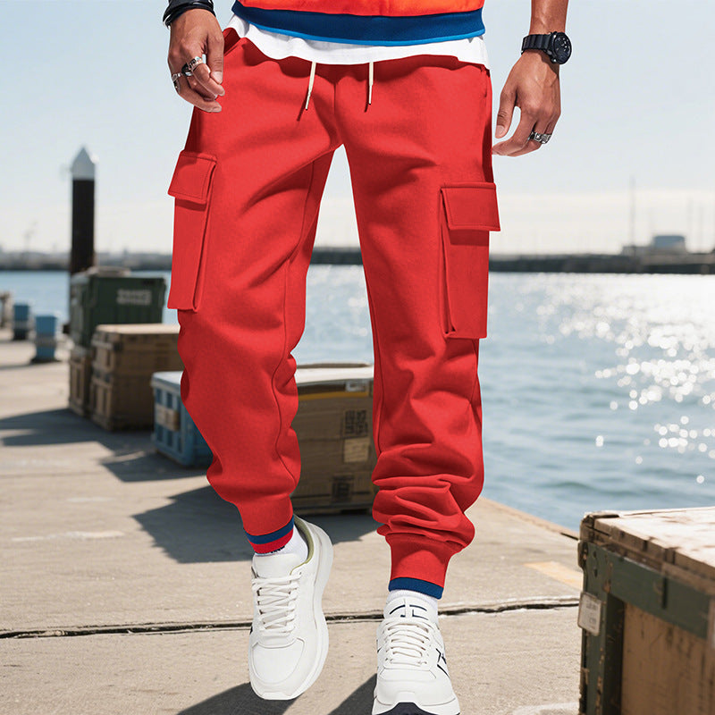 Everett | Men's Casual Cargo Pants with Elastic Waist