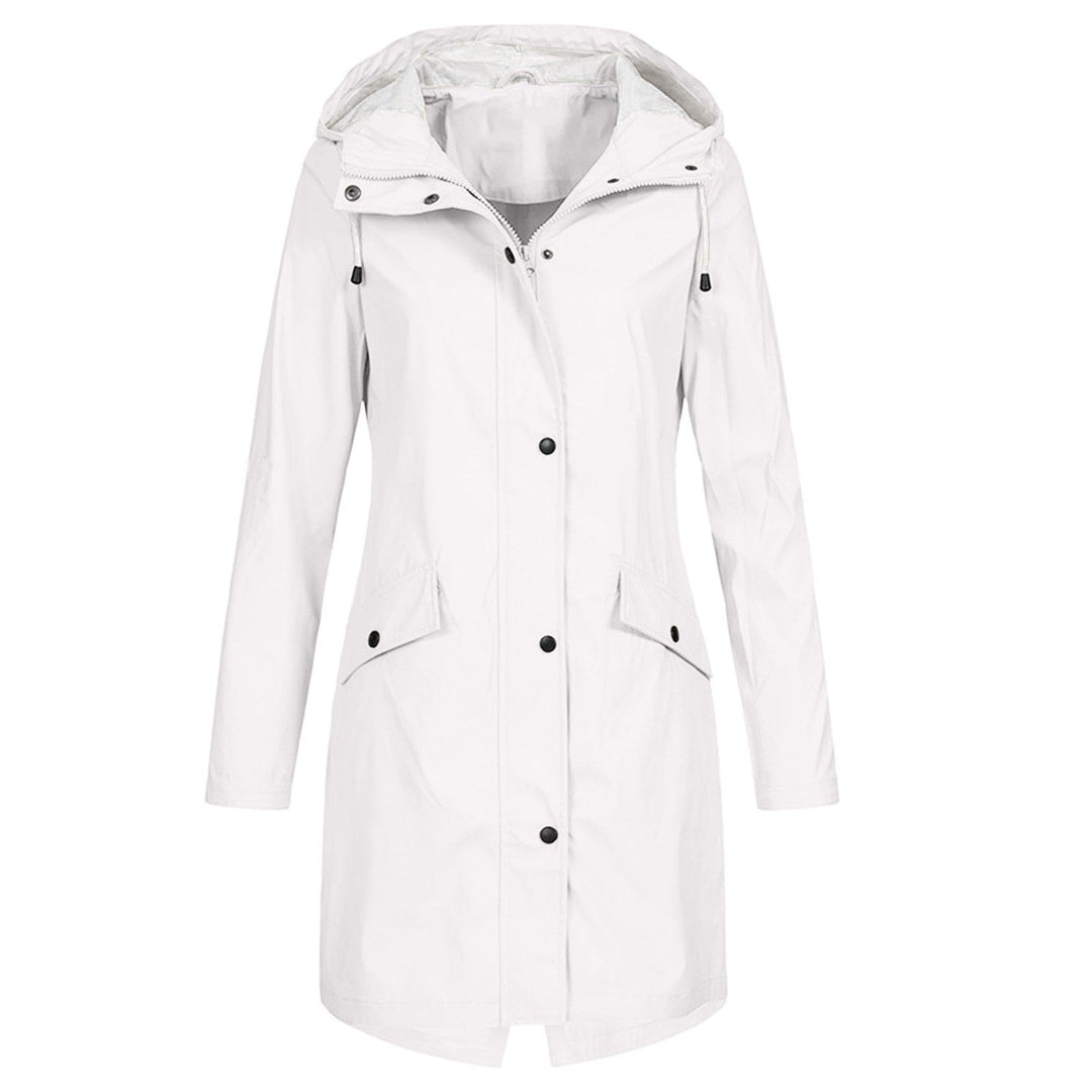 Jocelyn | Women's Hooded Raincoat Coat