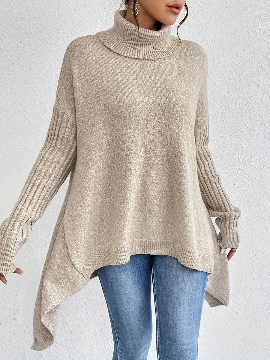 Charley | Cozy And Contemporary Oversized Turtleneck Sweater
