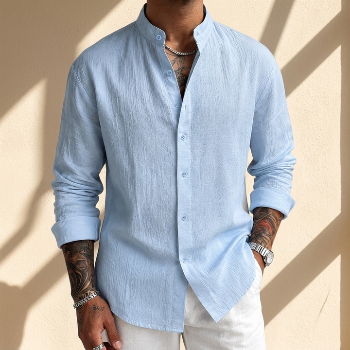 Jayden | Timeless Summer Style Soft Linen Button Shirt