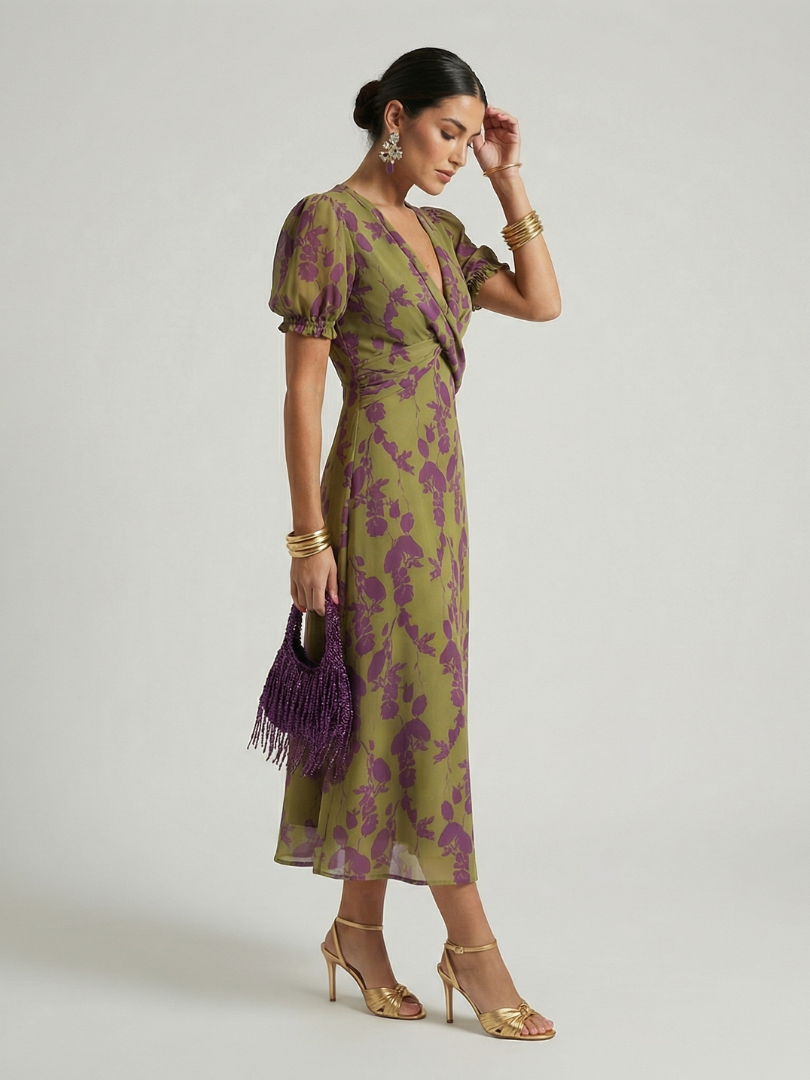 Eloise | Relaxed Floral Midi Dress