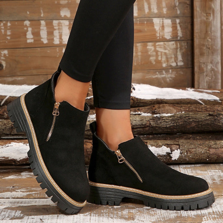 Alice | Modern And Versatile Platform Ankle Boots