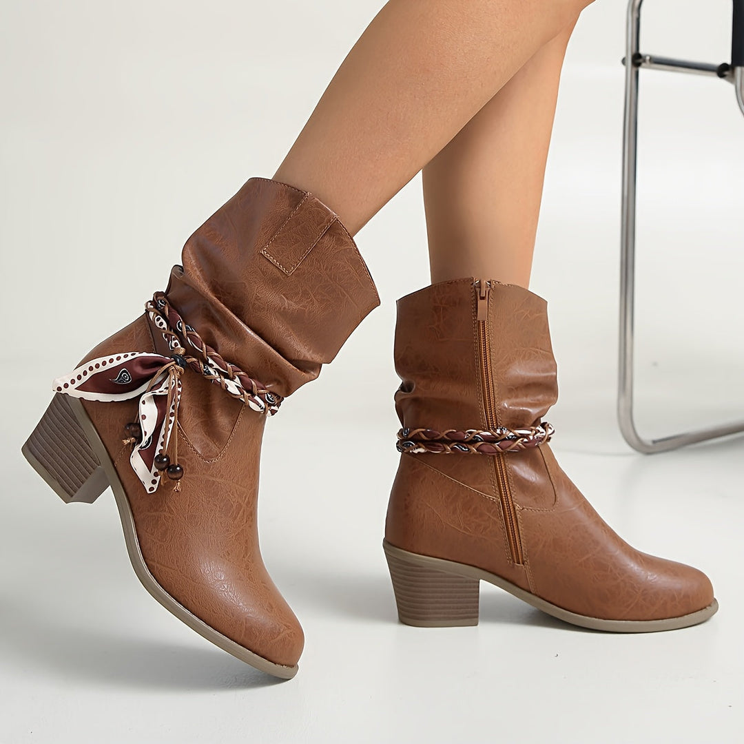 Diana | Relaxed And Stylish Slouch Ankle Boots