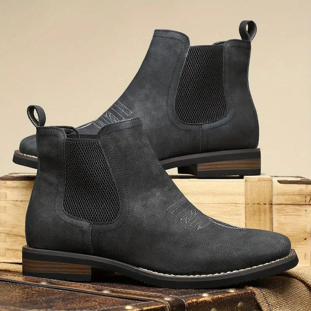 Samuel | Classic Chelsea Slip-On Ankle Men's Boots