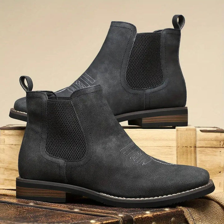 Samuel | Classic Chelsea Slip-On Ankle Men's Boots