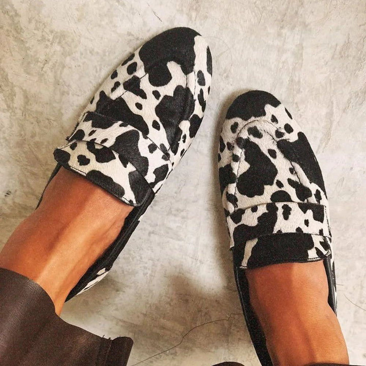 Arabella | Elegant Animal Print Loafers