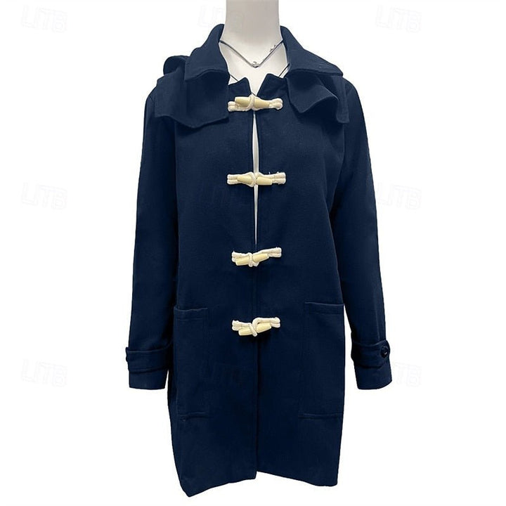 Roman | Timeless Winter Style Hooded Toggle Trenchcoat