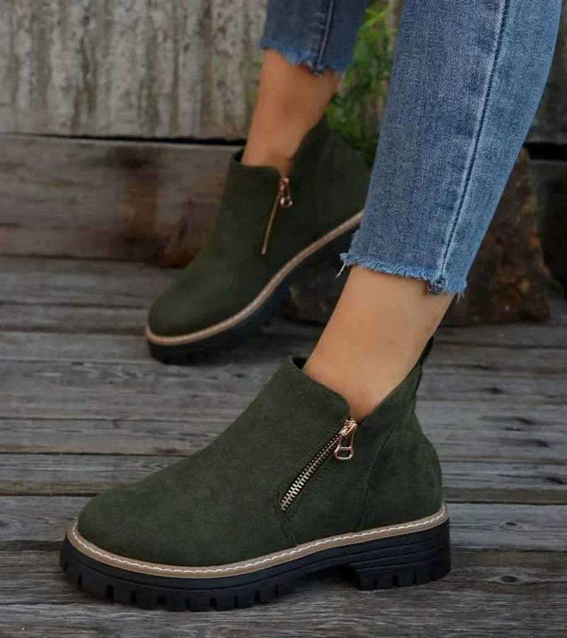 Miranda | Modern Minimalist Style Ankle Boots