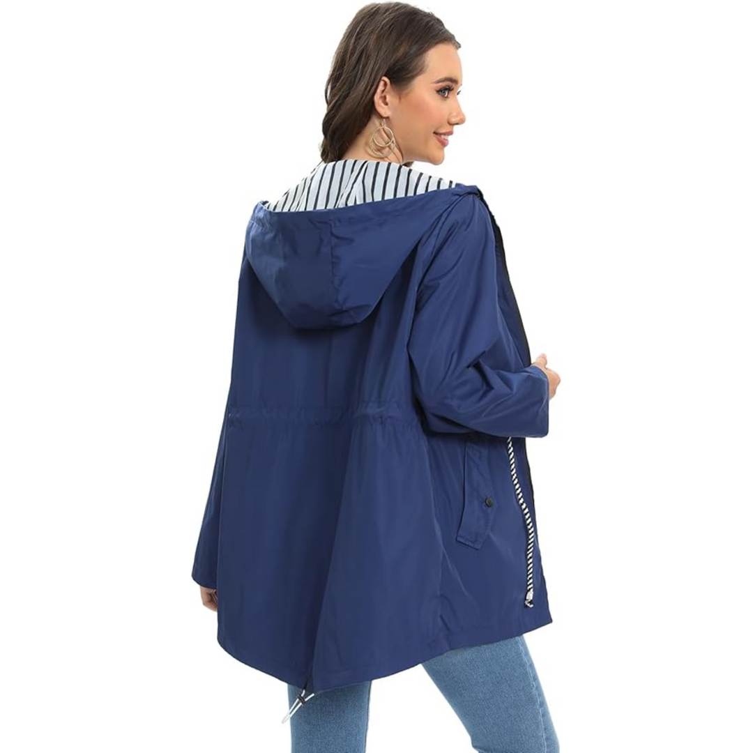 Linda | Lightweight Waterproof Jacket with Hood
