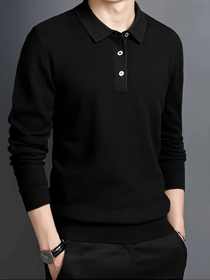 Harrison | Elegance Refined Collared Polo Shirt