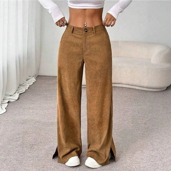 Camila | Elegant High-Waist Wide-Leg Pants