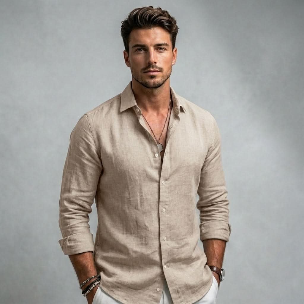 Maverick | Lightweight Breathable Fabric Coastal Shirt