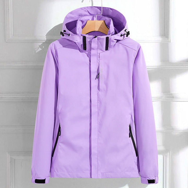 Nataly | Waterproof Adjustable Hooded Rain Jacket