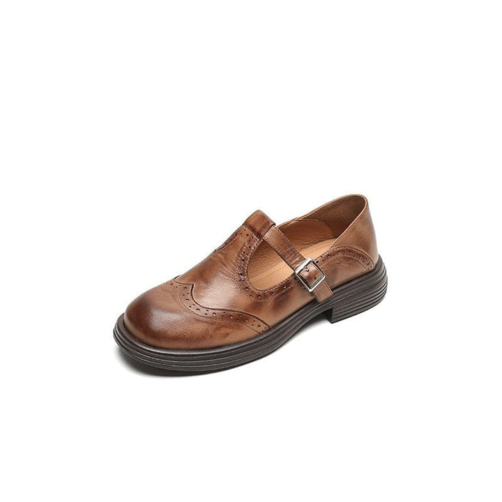 Madelyn | Chic Vintage-Inspired Strap Loafers